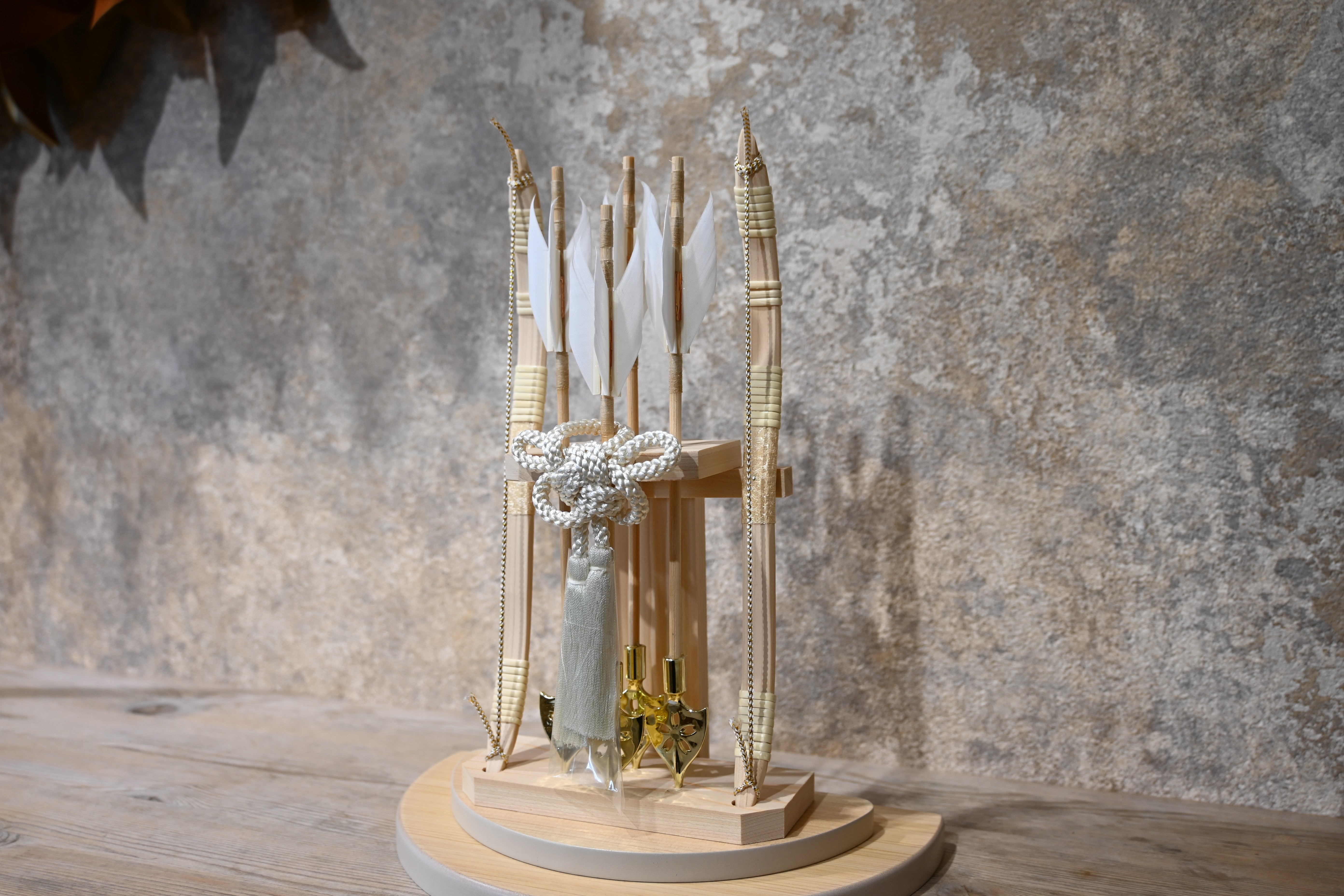 忠義堂オリジナル　破魔矢　白木